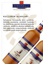 Simonelli , Irish Cream ve Toffee Nut Aromalı Şurup 700 ml Pompalı - Görsel 3