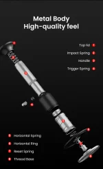 MHW-3BOMBER Knight Impact Tamper Thread - 53.35mm / Siyah - Görsel 4
