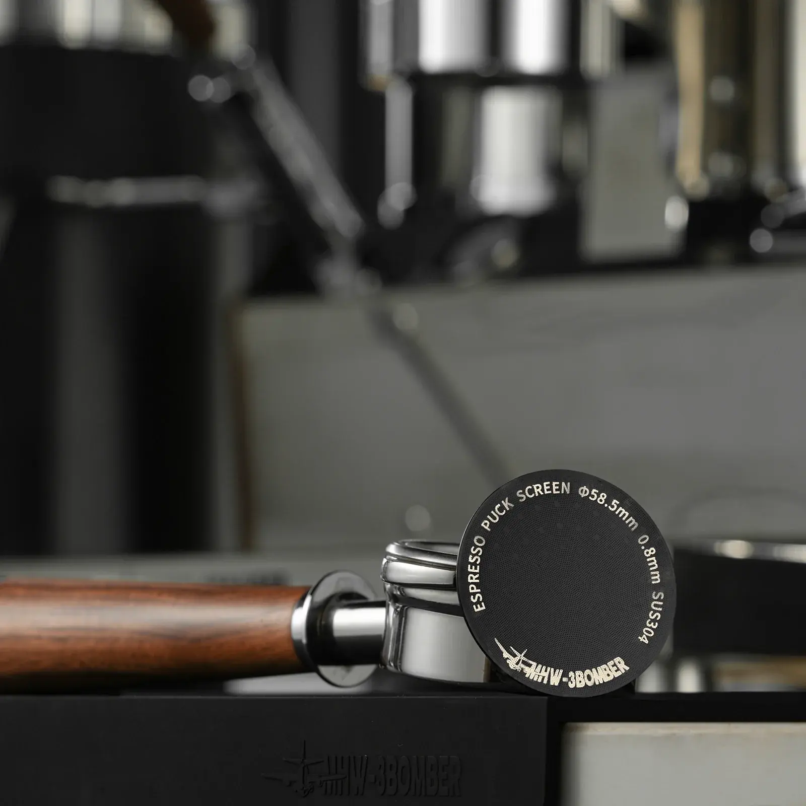 18-763fc105-c226-411a-ac2e-c8c5c4d4a597-2048x2048 MHW-3BOMBER Espresso Titanium Puck Screen - 58.5mm 0.8 mm - Görsel 1