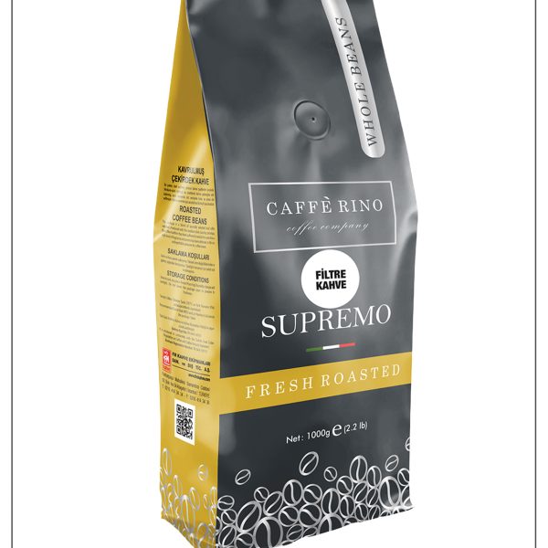 Caffe Rino Filtre Kahve Supremo Öğütülmüş 1000 G