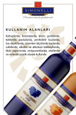 Simonelli Italyan Karamel Tuzlu Karamel Kahve Şurubu 700 ml Pompa Hediyeli - Görsel 4