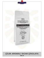 Simonelli Sıcak Çikolata Çilek  Aromalı 900 G Paket