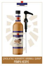 Kahve Ve Kokteyl Şurubu Çikolata Kurabiye Aromalı 700 ml Pompa Hediyeli
