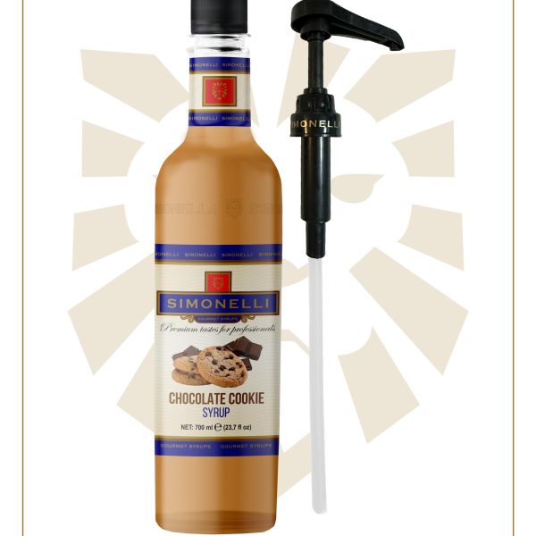 Kahve Ve Kokteyl Şurubu Çikolata Kurabiye Aromalı 700 ml Pompa Hediyeli