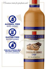 Kahve Ve Kokteyl Şurubu Çikolata Kurabiye Aromalı 700 ml Pompa Hediyeli - Görsel 3