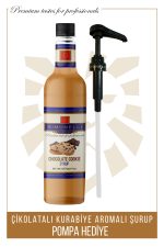 Kahve Ve Kokteyl Şurubu Çikolata Kurabiye Aromalı 700 ml Pompa Hediyeli - Görsel 2