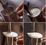 Süt Potu Pitcher 700 ml Paslanmaz Çelik - Görsel 2