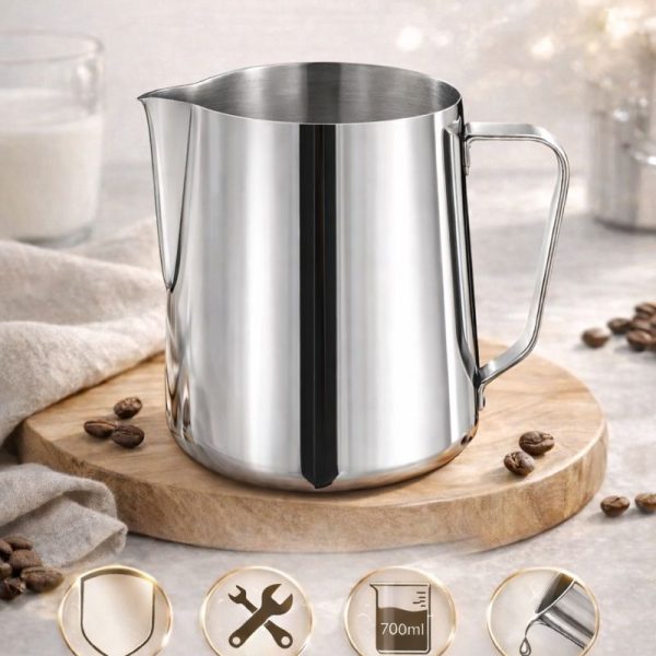 Süt Potu Pitcher 700 ml Paslanmaz Çelik