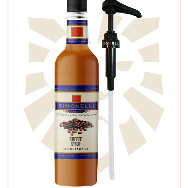 Kahve Şurubu Kahve Aromalı 70 CL + POMPA Simonelli