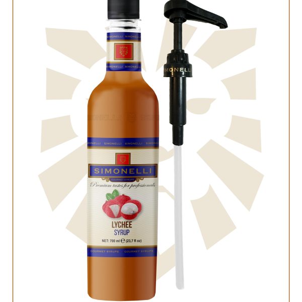 Kahve Ve Kokteyl Şurubu Liçi Aromalı 700 ml Pompa Hediyeli