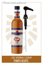 Kahve Ve Kokteyl Şurubu Liçi Aromalı 700 ml Pompa Hediyeli - Görsel 2