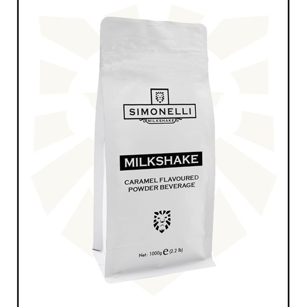 Simonelli Milkshake Karamel Aromalı 1000 G Paket