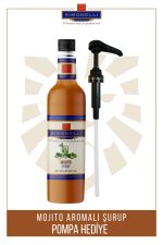Kahve Ve Kokteyl Şurubu Mojito Aromalı 700 ml Pompa Hediyeli