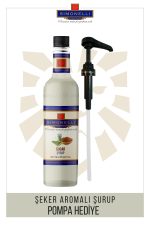 Kahve Ve Kokteyl Şurubu Şeker Aromalı 700 ml Pompa Hediyeli