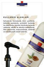 Kahve Ve Kokteyl Şurubu Şeker Aromalı 700 ml Pompa Hediyeli - Görsel 4
