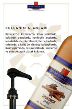 Kahve Ve Kokteyl Şurubu Tarçın Aromalı 700 ml Pompa Hediyeli - Görsel 4