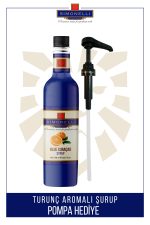 Kahve Ve Kokteyl Şurubu Turunç Aromalı 700 ml Pompa