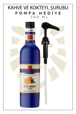Kahve Ve Kokteyl Şurubu Turunç Aromalı 700 ml Pompa - Görsel 5
