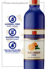 Kahve Ve Kokteyl Şurubu Turunç Aromalı 700 ml Pompa - Görsel 3