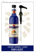 Kahve Ve Kokteyl Şurubu Turunç Aromalı 700 ml Pompa - Görsel 2