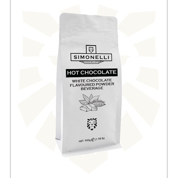 Simonelli Sıcak Beyaz Çikolata Aromalı 900 G Paket