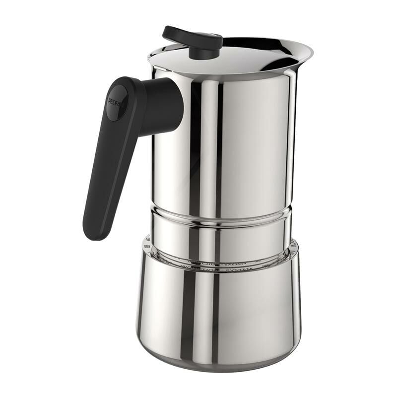 pedrini-4-cup-paslanmaz-celik-moka-pot-moka-pot-pedrini-1110-37-b Pedrini - 4 Cup Paslanmaz Çelik Moka Pot - Görsel 1