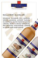 Simonelli Kahve ve Kokteyl Şurubu 2’li Çikolatalı Kurabiye Beyaz Çikolatalı 700 ml Pompa Hediye - Görsel 4