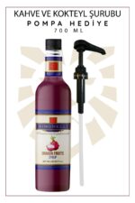 Kahve Ve Kokteyl Şurubu Ejder Meyvesi Aromalı 700 ml Pompa - Görsel 2