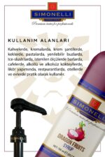 Kahve Ve Kokteyl Şurubu Ejder Meyvesi Aromalı 700 ml Pompa - Görsel 3