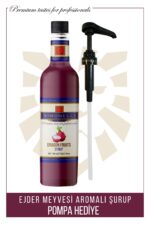 Kahve Ve Kokteyl Şurubu Ejder Meyvesi Aromalı 700 ml Pompa - Görsel 5