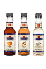 3'lü Şurup Seti (Karamel + Beyaz Çikolata + Fındık) Kahve Ve Kokteyl Şurubu 3x250ml