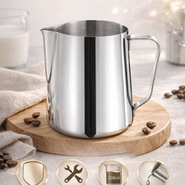 Süt Potu Barista Pitcher - Paslanmaz Çelik | 350 ml