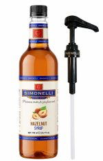 Kahve Ve Kokteyl Şurubu Fındık Aromalı 700 ml Pompa Hediyeli