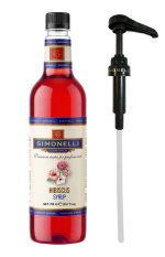 Kahve Ve Kokteyl Şurubu Hibiscus Aromalı 700 ml Pompa Hediyeli