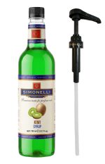 Kahve Ve Kokteyl Şurubu Kivi Aromalı 700 ml Pompa Hediyeli