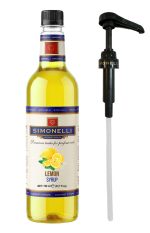 Kahve Ve Kokteyl Şurubu Limon Aromalı 70 ml + Pompa Hediyeli
