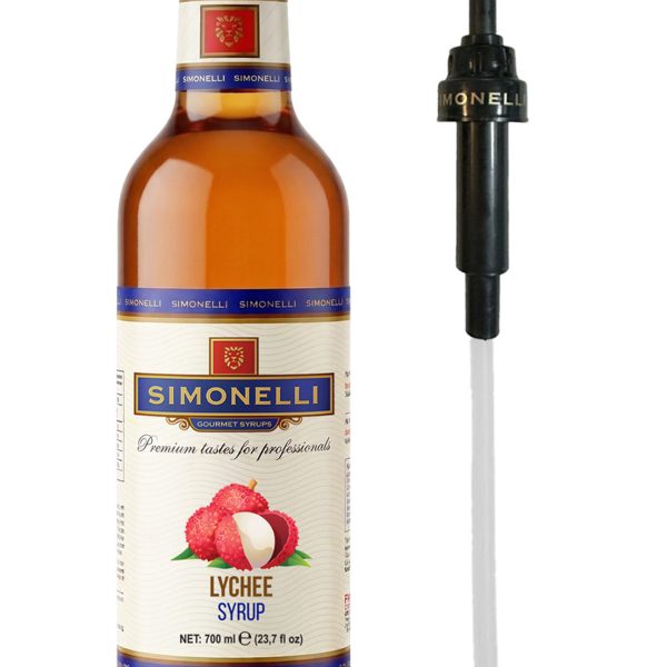 Kahve Ve Kokteyl Şurubu Liçi Aromalı 700 ml Pompa Hediyeli