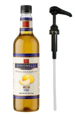 Kahve Ve Kokteyl Şurubu Kavun Aromalı 700 ml Pompa Hediyeli