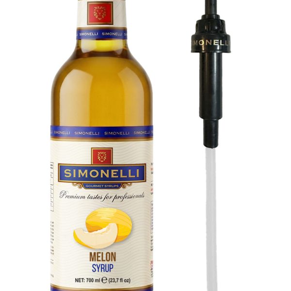 Kahve Ve Kokteyl Şurubu Kavun Aromalı 700 ml Pompa Hediyeli