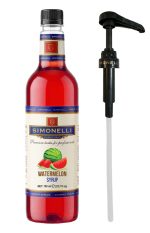 Kahve Ve Kokteyl Şurubu Karpuz Aromalı 700 ml Pompa Hediyeli
